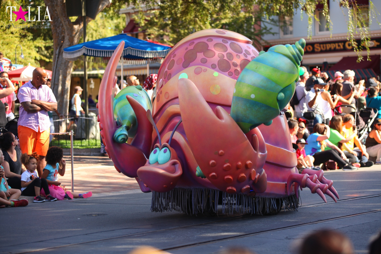 Mickey's Parade in Disneyland Park of California (Anaheim, Los Angeles)